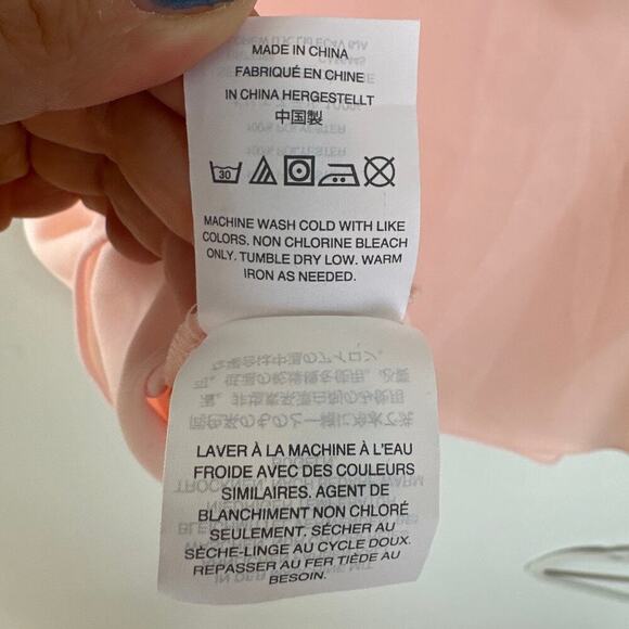 NWT J.Crew V-Neck Camisole in Subtle Pink, Size 16 - Picture 5 of 5